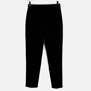 St. John Collection Black Caviar Knit Pull-On Pants Size 4